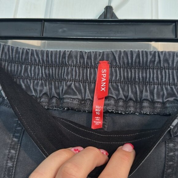 Spanx Pull on Charcoal Skinny pant size XL - Picture 4 of 5